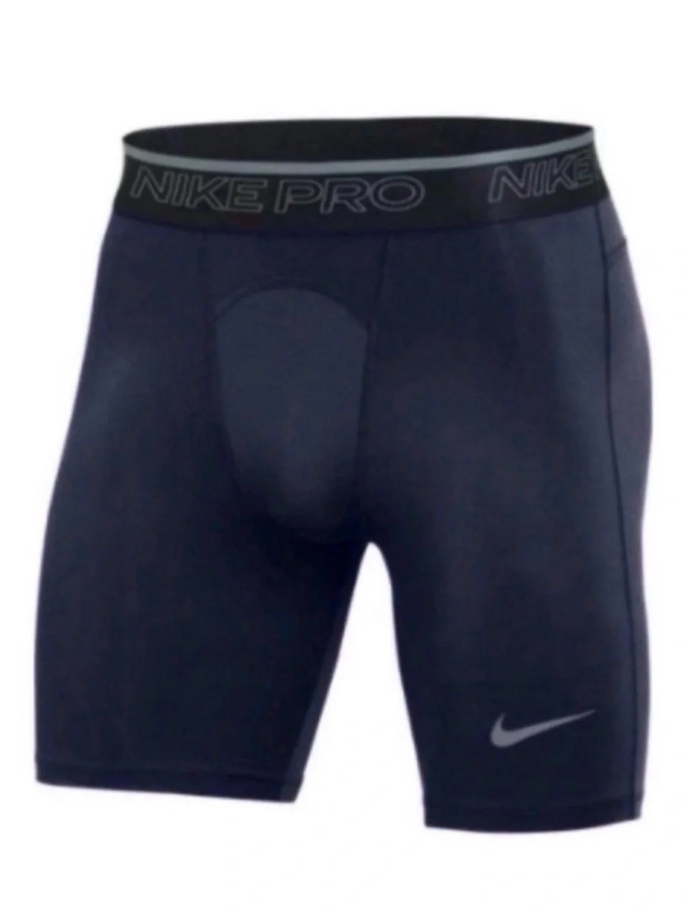 NWT Nike Navy Blue Pro Training Compression Bike Shorts Size Large